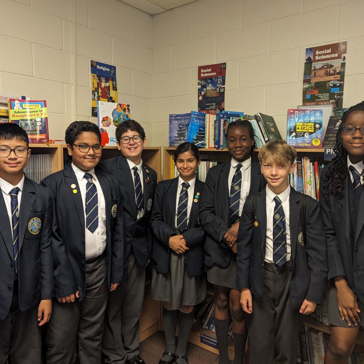 Urmston Grammar School summer reading champions